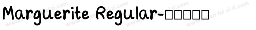 Marguerite Regular字体转换